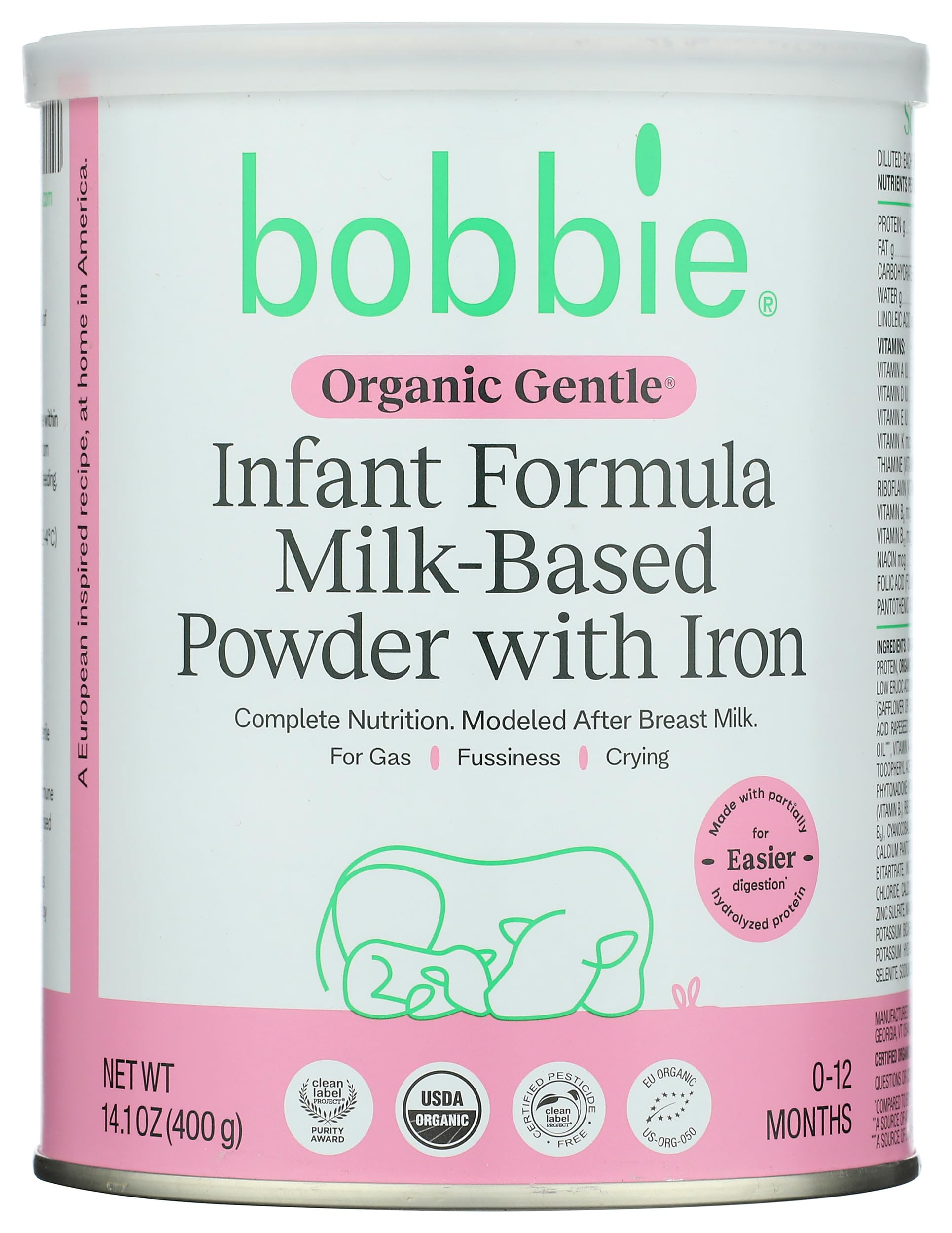 Organic Gentle Infant Formula