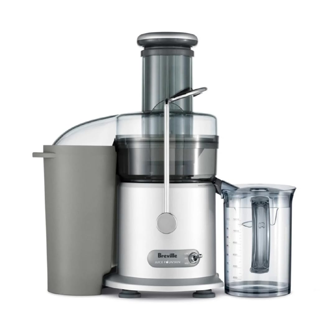 Breville the Juice Fountain Plus Centrifugal Juicer, JE98XL, Brushed Stainless Steel