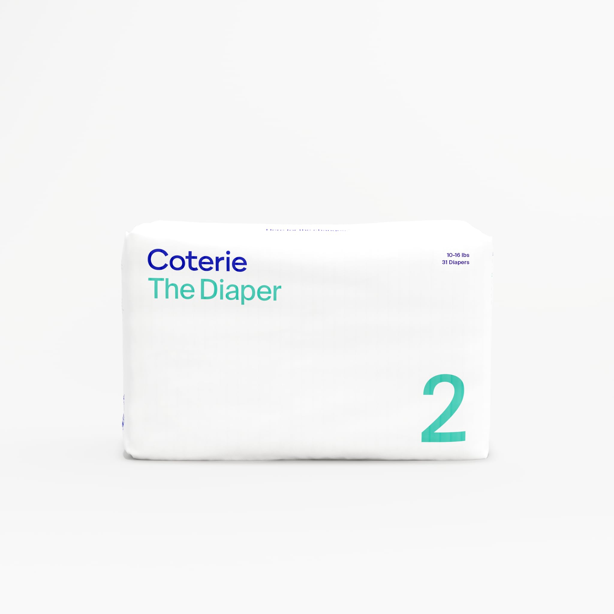 Coterie Size 2 Diaper, 31 CT