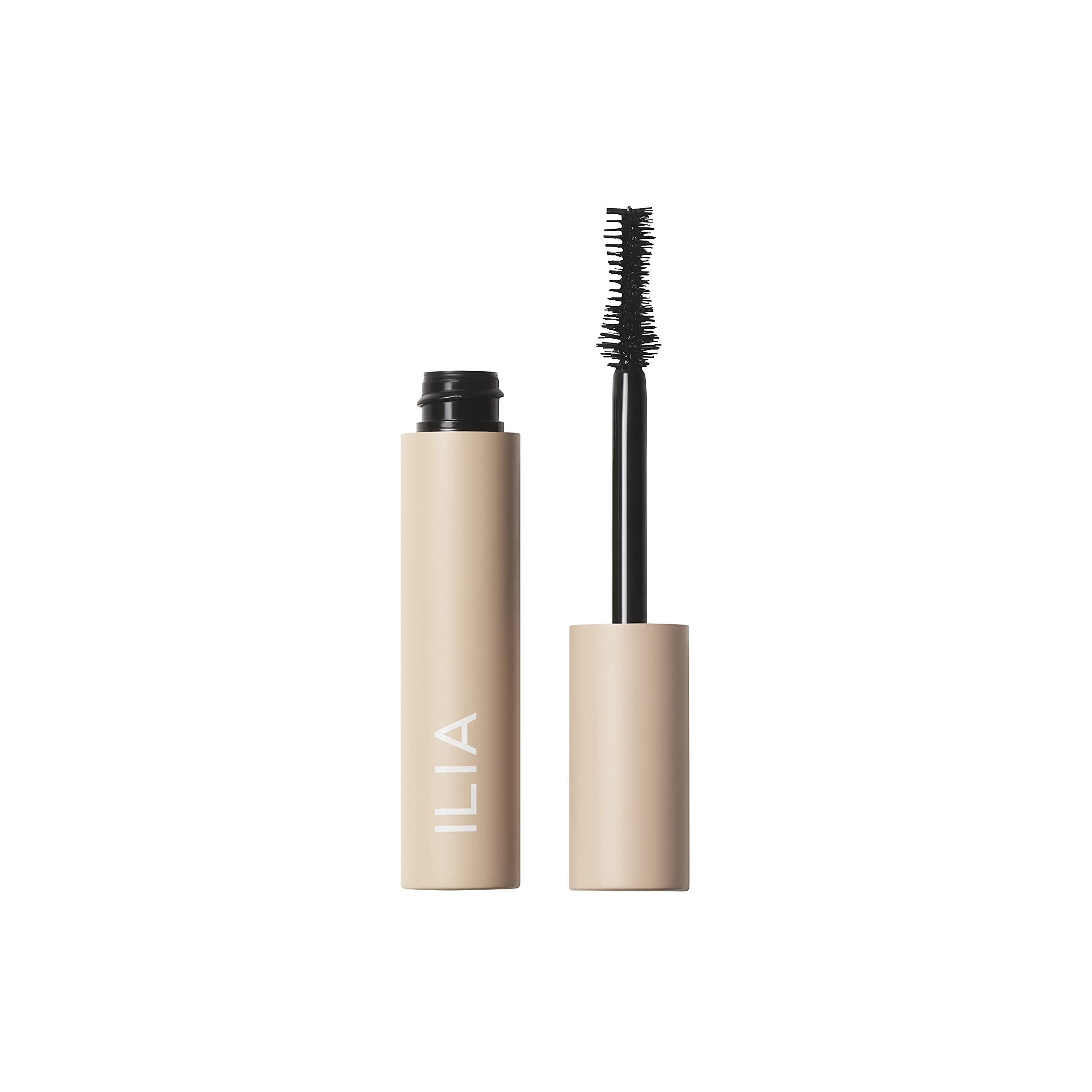 ILIA - Fullest Volumizing Mascara | Non-Toxic, Vegan, Cruelty-Free, Smudge + Flake-Free, Safe For Sensitive Eyes, For Fuller, Thicker, & Healthier Lashes (Full Size, 0.32 fl oz | 9.5 ml)